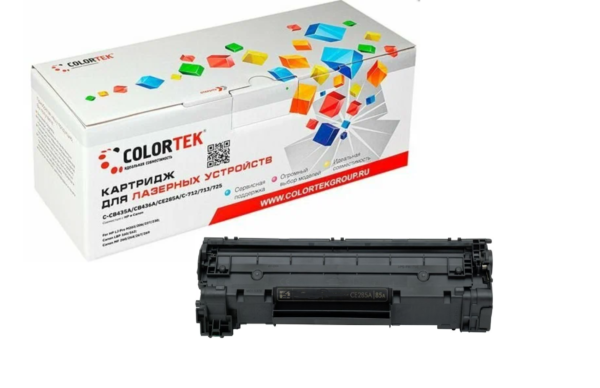 Картридж лазерный Colortek CT-CB435A/CB436A/CE278A/CE285A/C-712/713/725/728